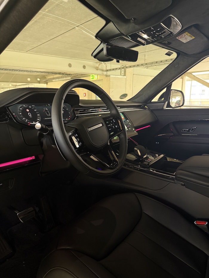 Range Rover Ansicht von innen