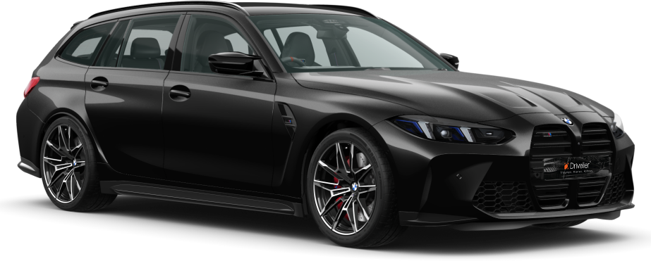 BMW M3 Touring in schwarz – Kompakt, modern und effizient bei Drivelier Berlin.