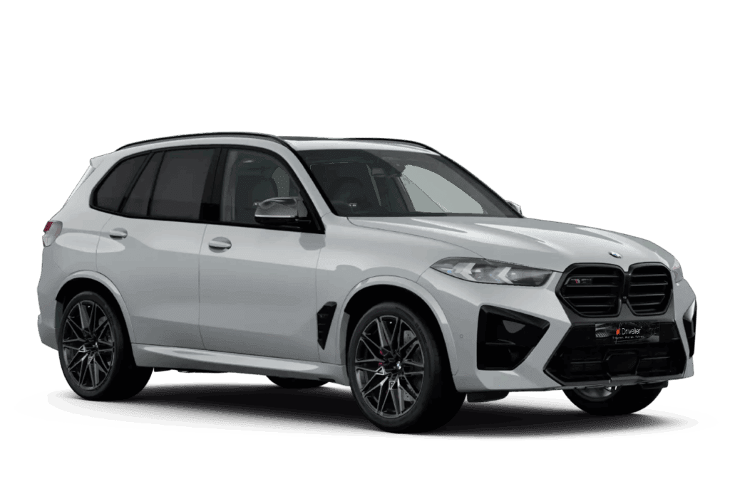 Grauer BMW X5 M bei Drivelier